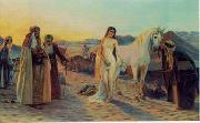 unknow artist Arab or Arabic people and life. Orientalism oil paintings 101 France oil painting artist